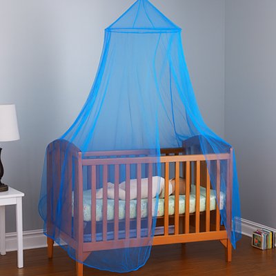 Ciel de lit- bleu transparent lavable