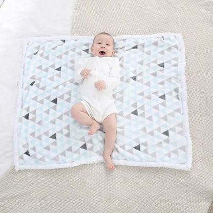 Couverture bébé_ Douce et lavable