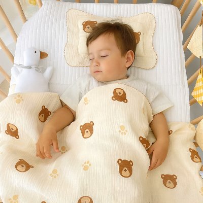 Couverture bébé_ enfant bien endormi