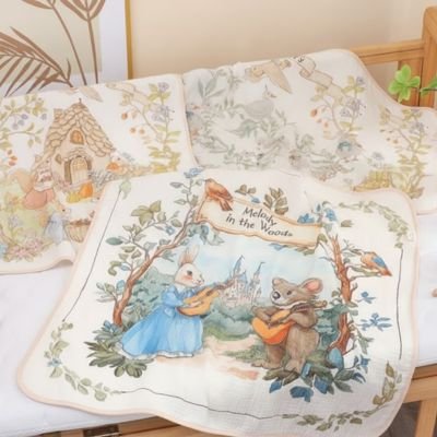 Couverture bébé- tissu lavable