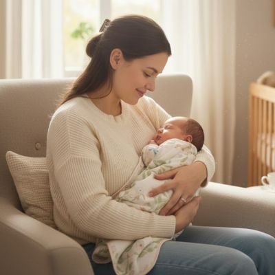 Couverture bébé -tissu multicouleur