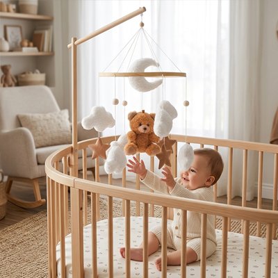 Mobile pour bébé- Hauteur réglable