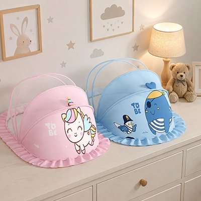 Moustiquaire lit bébé_ sécurisé pour le nourrisson