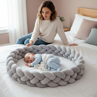 Tresse de lit sécurité bébé