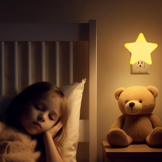Veilleuse bébé - Crée une atmosphère chaleureuse
