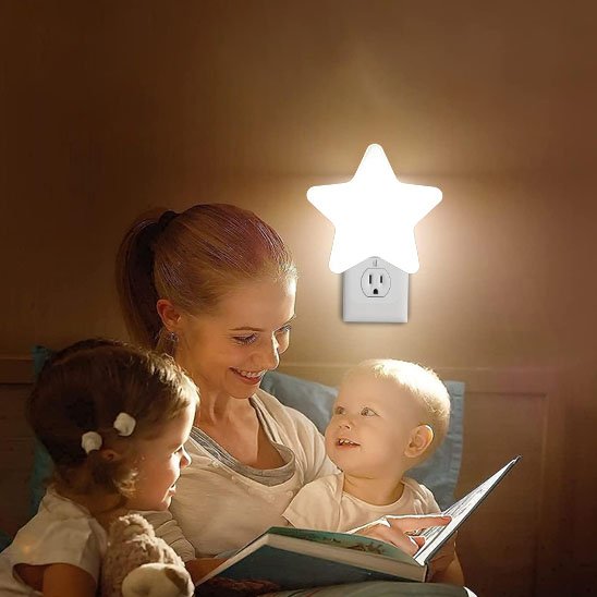 Veilleuse bébé -Forme étoile décorative