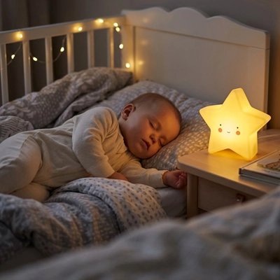 Veilleuse bébé- lampe d'accompagnement pour le sommeil