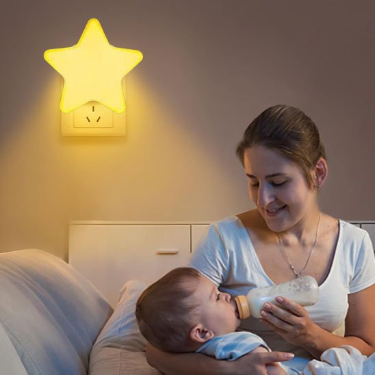 Veilleuse bébé -Lumière douce et tamisée
