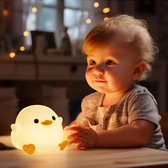 Veilleuse bébé- permet d'adapter la luminosité
