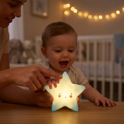 Veilleuse bébé-rassurante